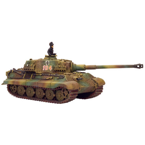 Flames of War: German: Tiger II (8.8cm) Tank Platoon (3 x Plastic)