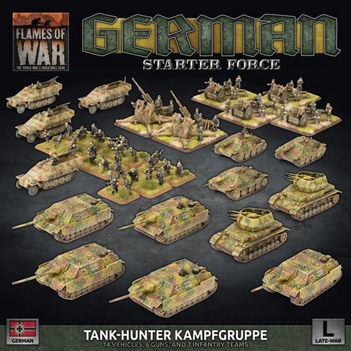 Flames of War: Tank-Hunter Kampfgruppe Army Deal (Plastic)