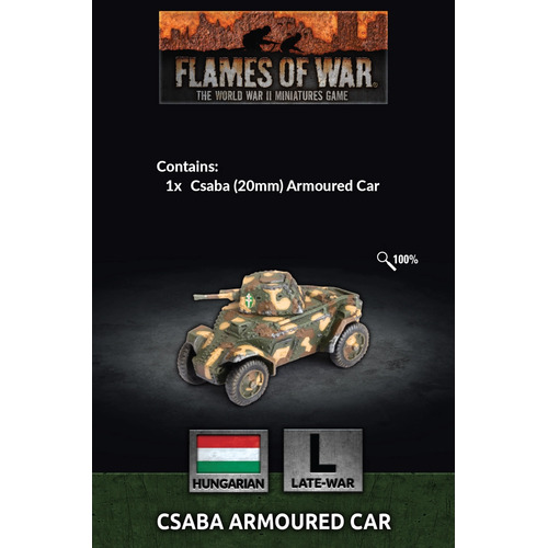 Flames of War: Hungarian: Csaba Armoured Car
