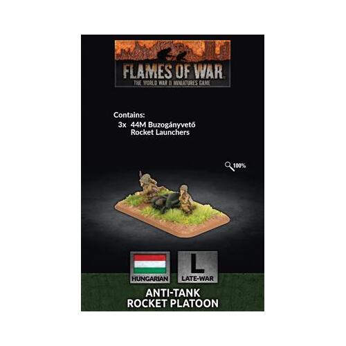 Flames of War: Hungarian: Anti-tank Rocket Platoon