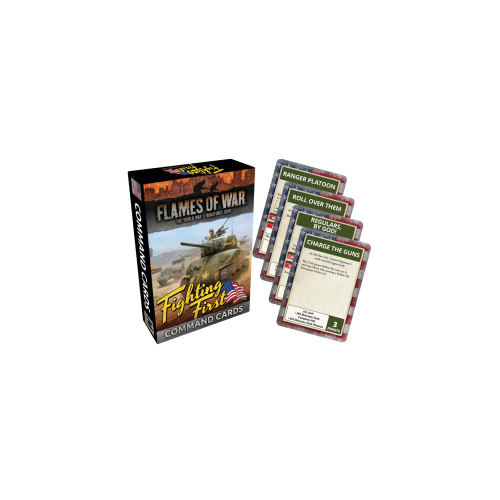 Flames of War: Fighting First Command Cards