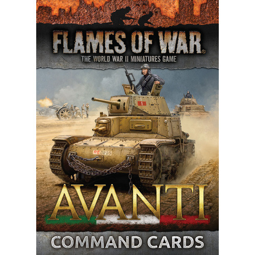 Flames of War: Avanti Command Cards