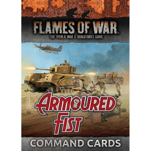 Flames of War: Armoured Fist Command Cards