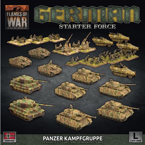 Flames of War: German Late War Panzer Kampfgruppe Starter Force