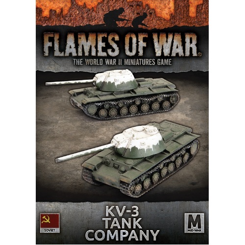 Flames of War: Soviet: KV-3 Tank Company (x2)