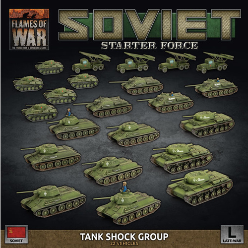 Soviet Late War Tank Shock Group Starter Force