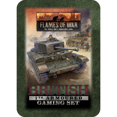 Flames of War: British 7th Armoured Gaming Set