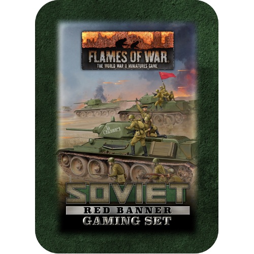 Flames of War: Soviet Red Banner Gaming Set