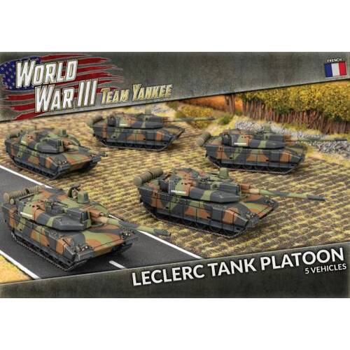 World War III: NATO French Leclerc Tank Platoon