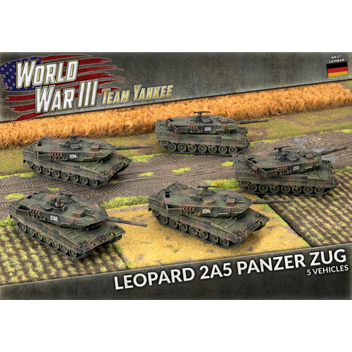 Team Yankee: Leopard 2A5 (x5 Plastic)