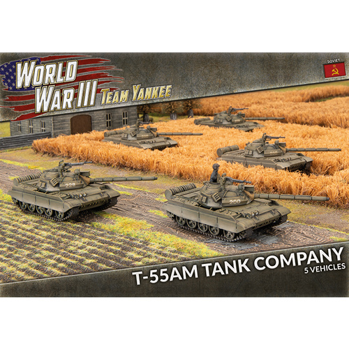 T-55 Tankovy Company (x5 Plastic)