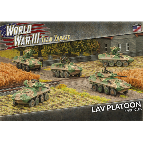 World War III: American - LAV Platoon (Plastic)
