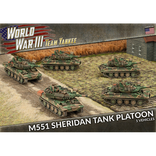 World War III: American: M551 Sheridan Tank Platoon