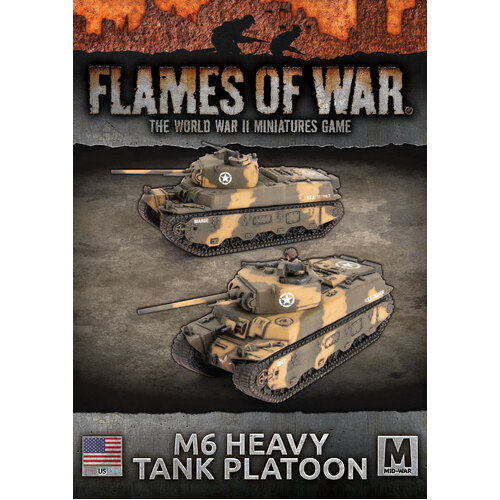 Flames of War: American: M6 Heavy Tank (x2)