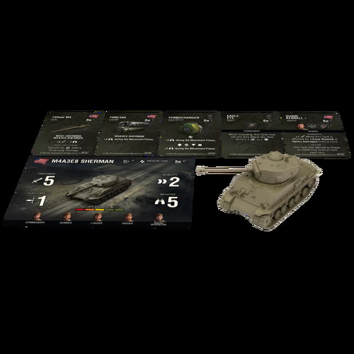 World of Tanks Miniature Game:  American Tank - M4A3E8 Sherman (Easy Eight)