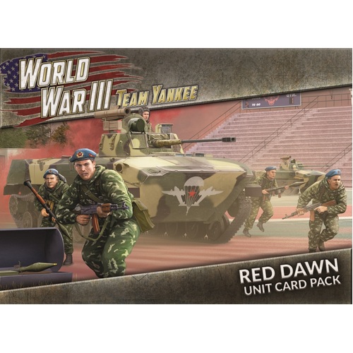World War III: Red Dawn Unit Cards 