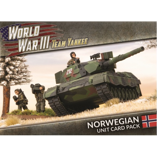 World War III: Norwegian Unit Cards 