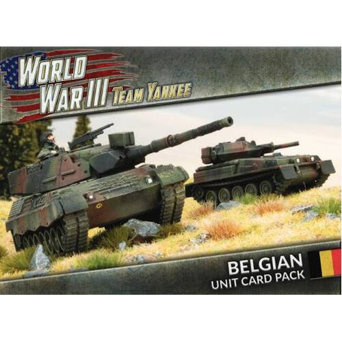 World War III: NATO Belgian Unit Card Pack