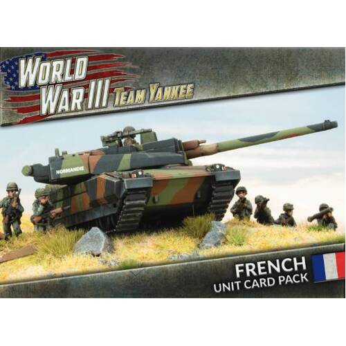 World War III: NATO French Unit Card Pack 