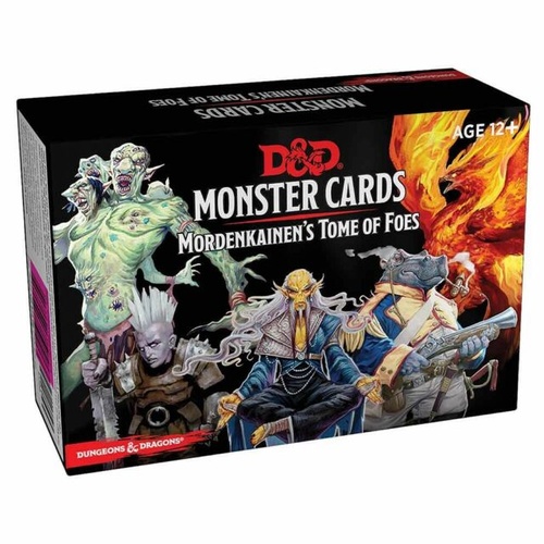 Dungeons & Dragons Monster Cards: Mordenkainen's Tome of Foes Deck