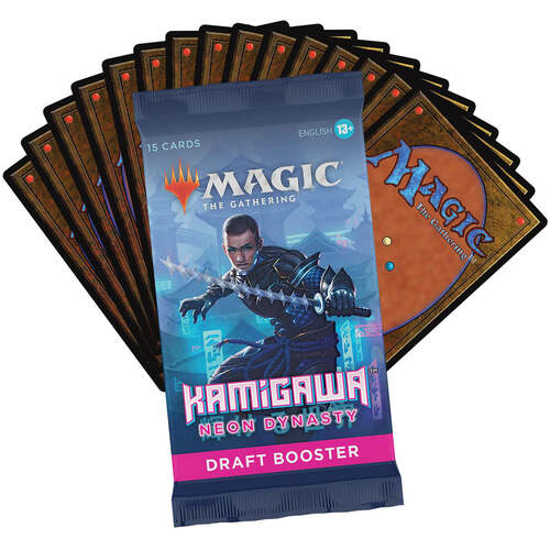 Magic the Gathering: Kamigawa Neon Dynasty Draft Booster Pack