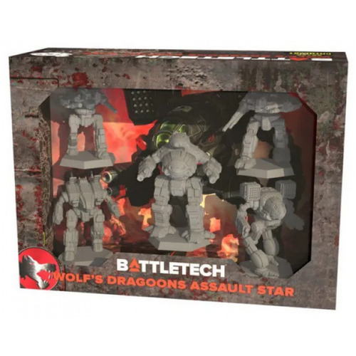 Battletech Miniature Force Pack: Wolfs Dragoons Assault Star