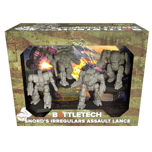 Battletech Miniature Force Pack: Snord's Irregulars Assault Lance