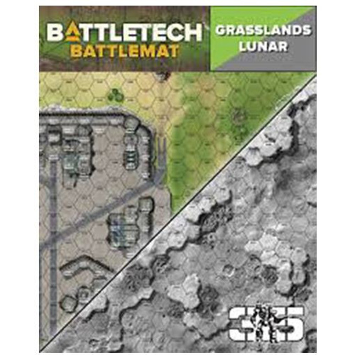 BattleTech Battle Mat: Grasslands & Lunar