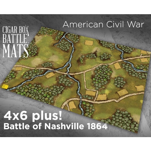 Battle Mat: 4x6 Battle of Nashville