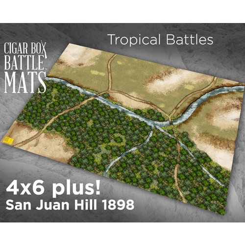 Battle Mat: 4x6 Tropical Gaming
