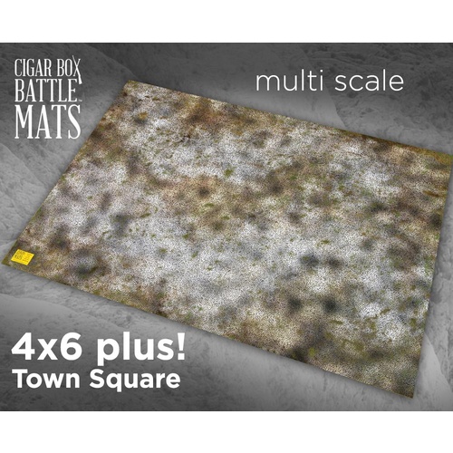 Battle Mat: 4x6' Town Square