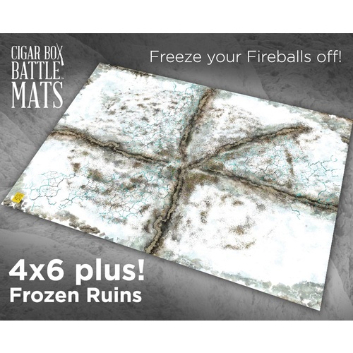 Battle Mat: 4x6 Frozen Ruins