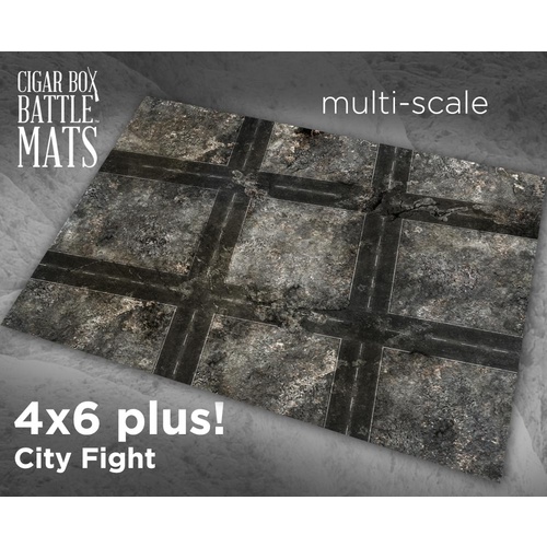 Battle Mat: 4x6 City Fight