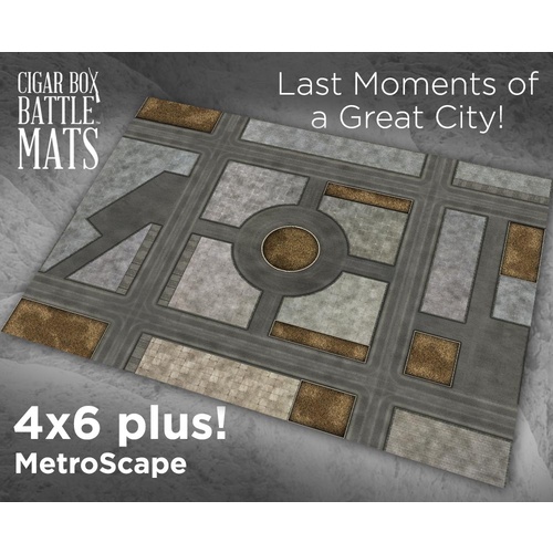 Battle Mat: 4x6 Metroscape 