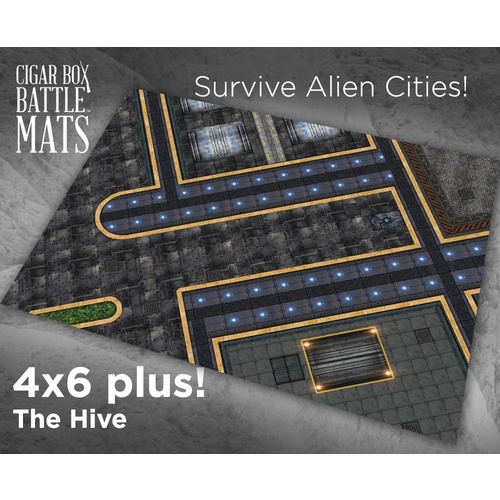 Battle Mat: 4x6 The Hive