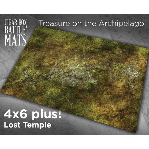Battle Mat: 4x6 Lost Temple (6-28mm)