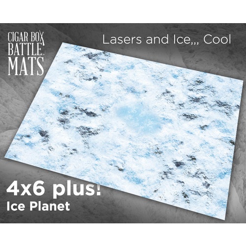 Battle Mat: 4x6 Ice Planet (6-28mm Scale)