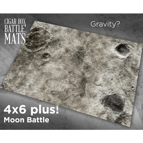 Battle Mat: 4x6 Moon Battle (6-28mm Scale)