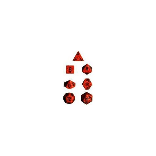 Speckled Fire Polyhedral Roleplaying Dice Set (7)