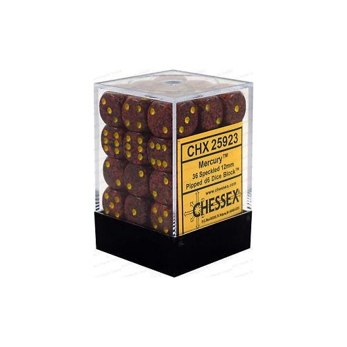 Speckled: Mercury 12mm D6 (36)