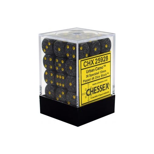 Speckled: Urban Camo 12mm D6 (36)