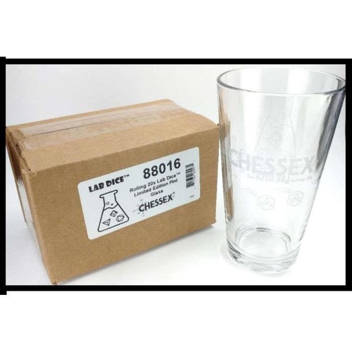 Rolling 20s Lab Dice Limited Edition Pint Glass