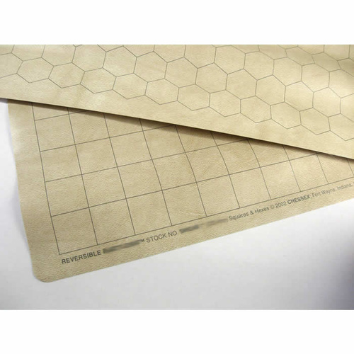 Double Sided Megamat 1.5" Squares/Hexes 34" x 48"