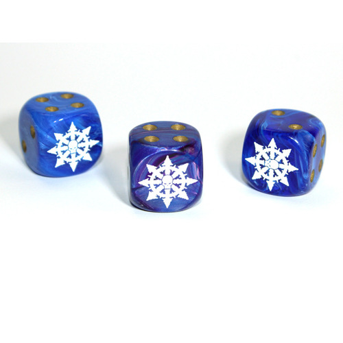 Chessex Custom Dice Arrows of Chaos d6 (Custom engraved)