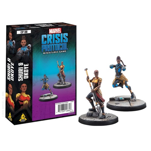Marvel Crisis Protocol: Shuri and Okoye Expansion Pack