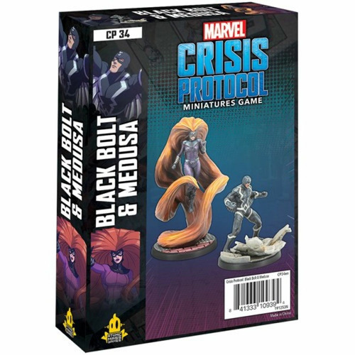 Marvel Crisis Protocol: Black Bolt & Medusa Character Pack
