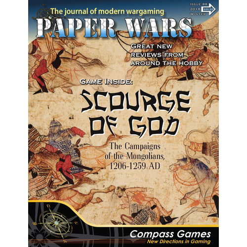 Paper Wars Magazine Issue #88 Scourge of God – The Campaigns of the Mongolians, 1206-1259