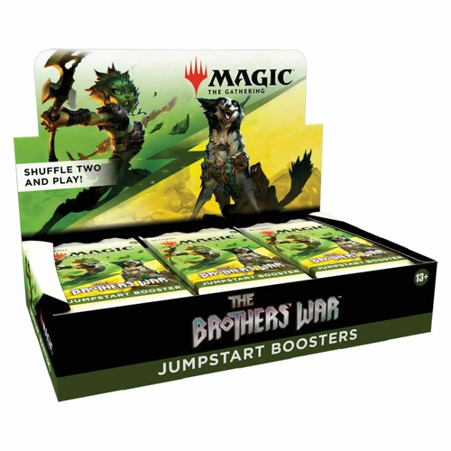 Magic the Gathering: The Brothers War Jumpstart Booster Display (18)