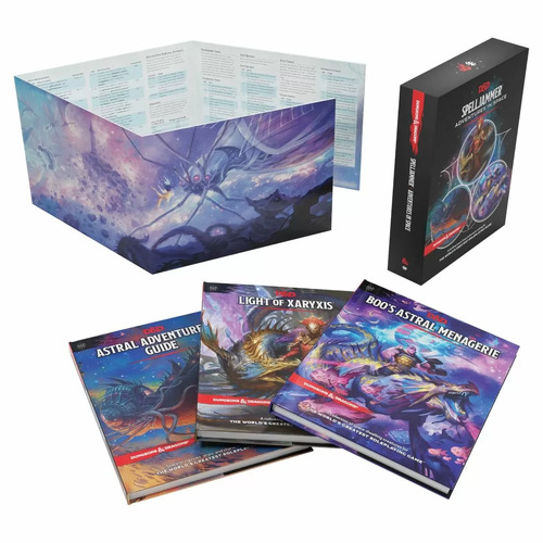 D&D Dungeons & Dragons Spelljammer Adventures in Space Hardcover Set