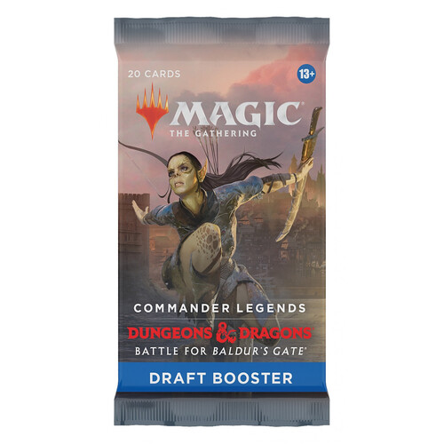 Magic Commander Legends: Battle for Baldur’s Gate Draft Booster Pack (1)